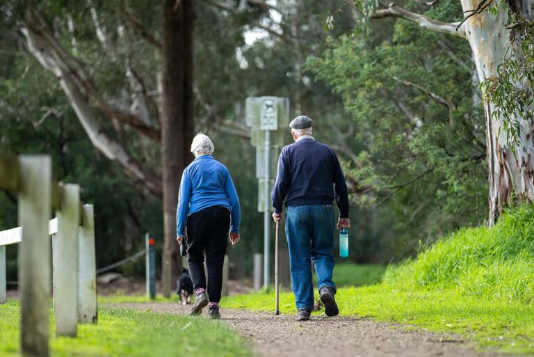 Gå dig till bättre hälsa och välmående: Hälsofördelar med promenader för seniorer